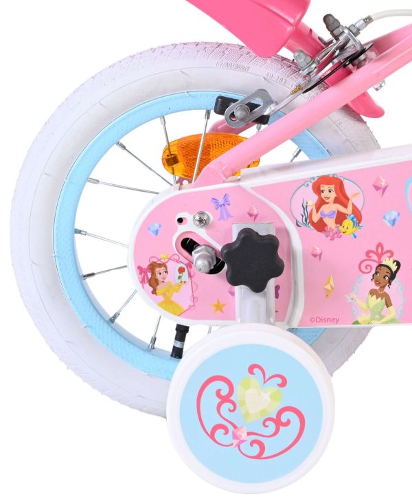 Disney Princess Kinderfiets - Meisjes - 12 inch - Roze - Twee Handremmen