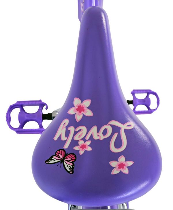 Volare Lovely Kinderfiets - Meisjes - 26 inch - Paars - Twee handremmen