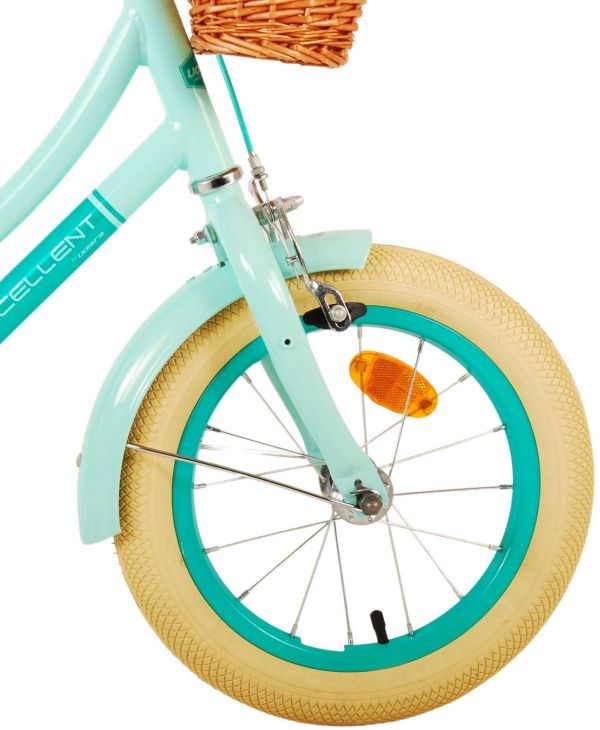 Volare Excellent Kinderfiets - Meisjes - 14 inch - Groen Volare Excellent Kinderfiets - Meisjes - 14 inch - Groen