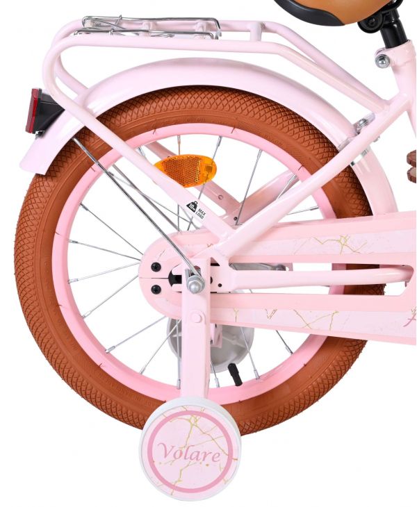 Volare Ashley Kinderfiets - Meisjes - 16 inch - Roze