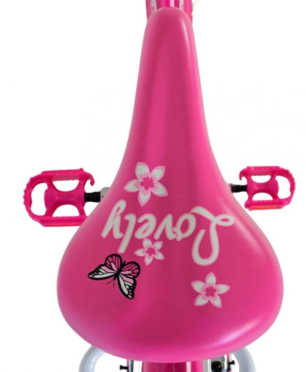 Volare Lovely Kinderfiets - Meisjes - 24 inch - Roze - Twee handremmen