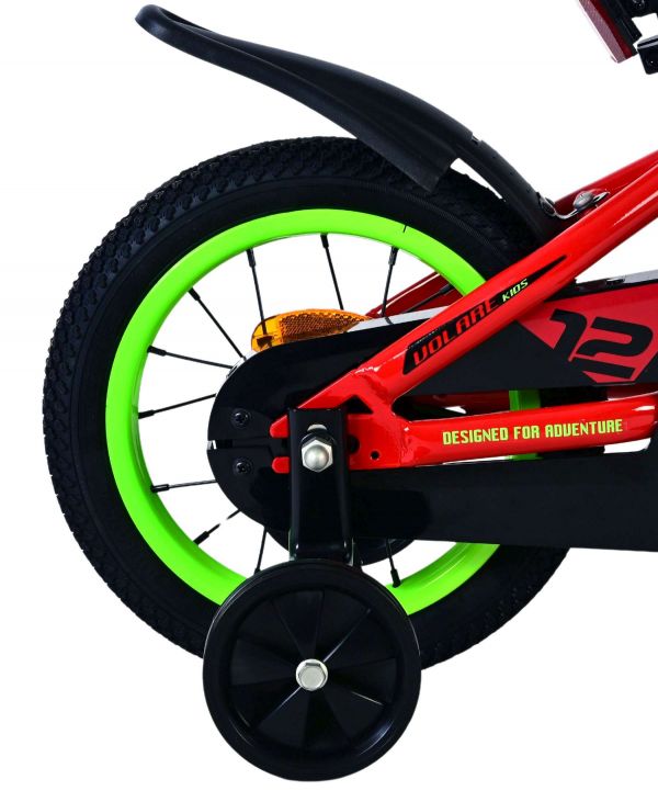 Volare Rocky Kinderfiets - Jongens - 12 inch - Rood