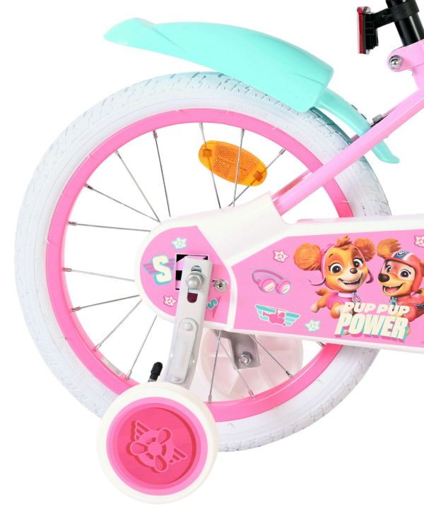 Paw Patrol Kinderfiets - Meisjes - 16 inch - Roze