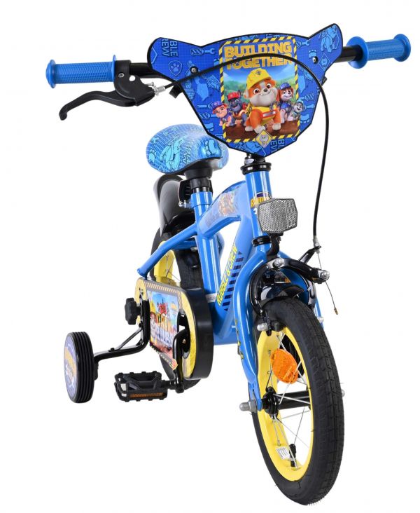 Paw Patrol -Rubble & Crew - Kinderfiets - Jongens - 12 inch - Blauw