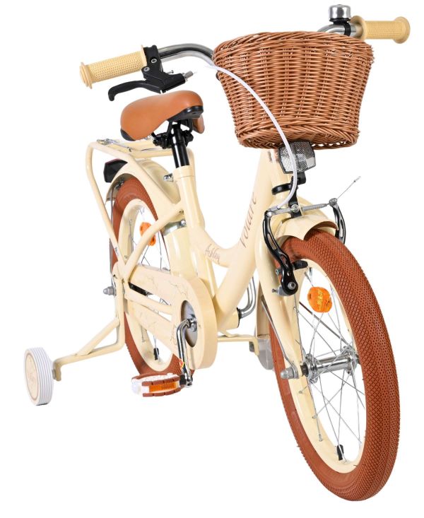 Volare Ashley Kinderfiets - Meisjes - 16 inch - Creme