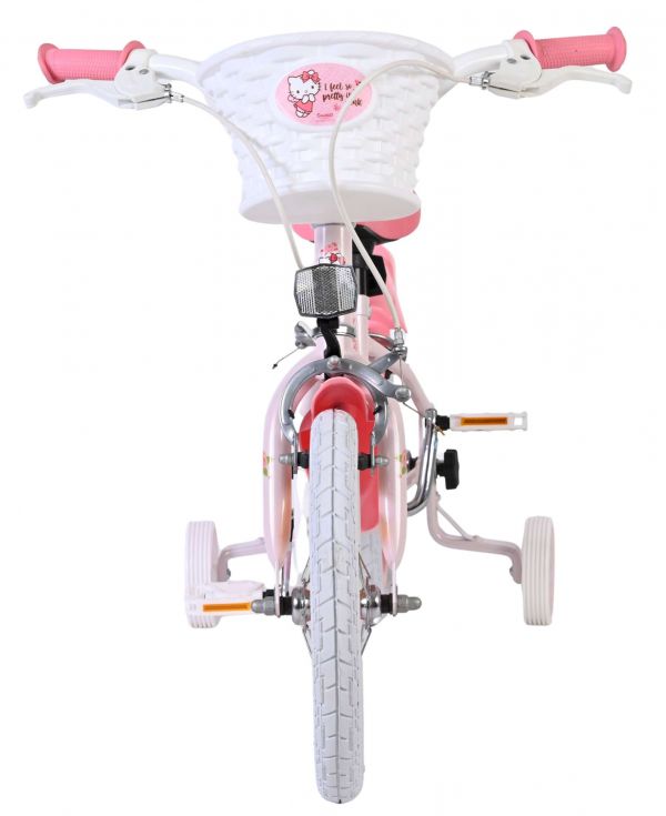 Hello Kitty Kinderfiets - Meisjes - 14 inch - Roze - Twee handremmen