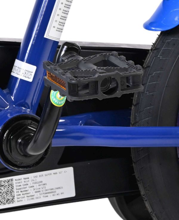 Superman Kinderfiets - Jongens - 12 inch - Blauw