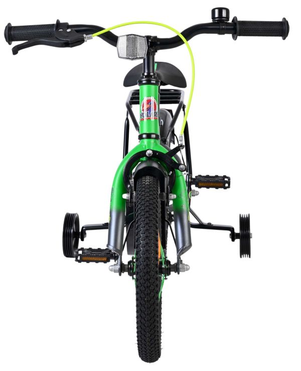 Volare Thombike Kinderfiets - Jongens - 14 inch - Groen/Grijs