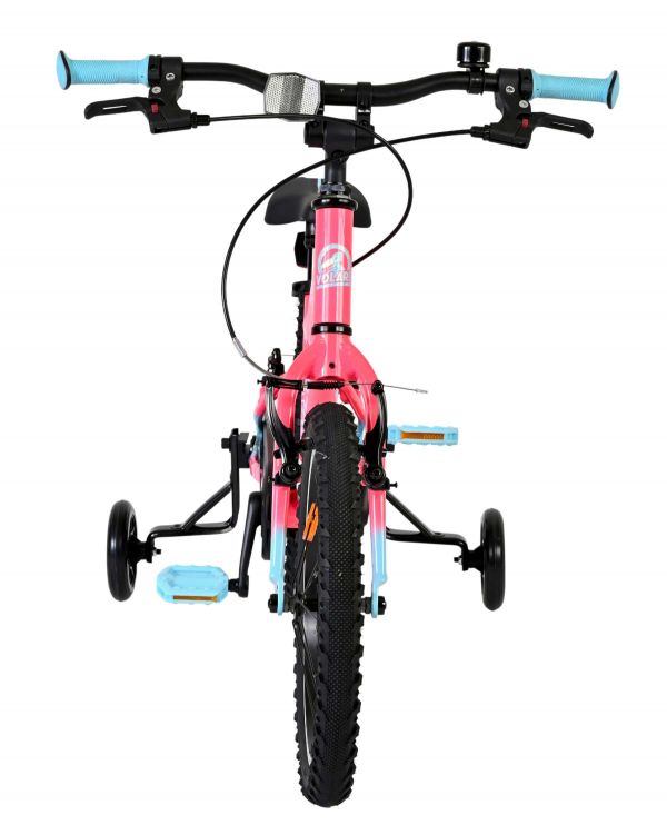 Volare Milano Kinderfiets - Meisjes - 16 inch - Roze - Twee handremmen