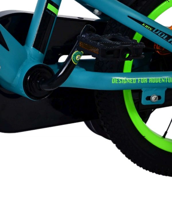 Volare Rocky Kinderfiets - Jongens - 12 inch - Groen Volare Rocky Kinderfiets - Jongens - 12 inch - Groen