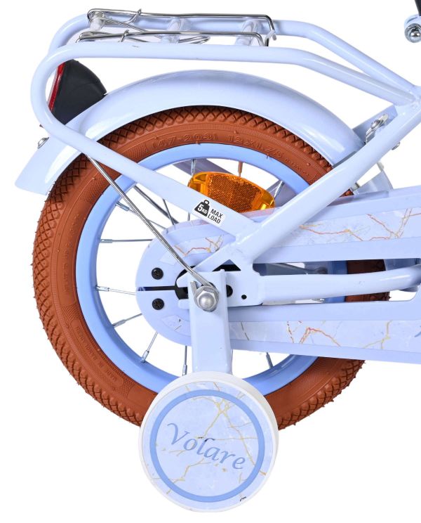 Volare Ashley Kinderfiets - Meisjes - 12 inch - Pastel Blauw