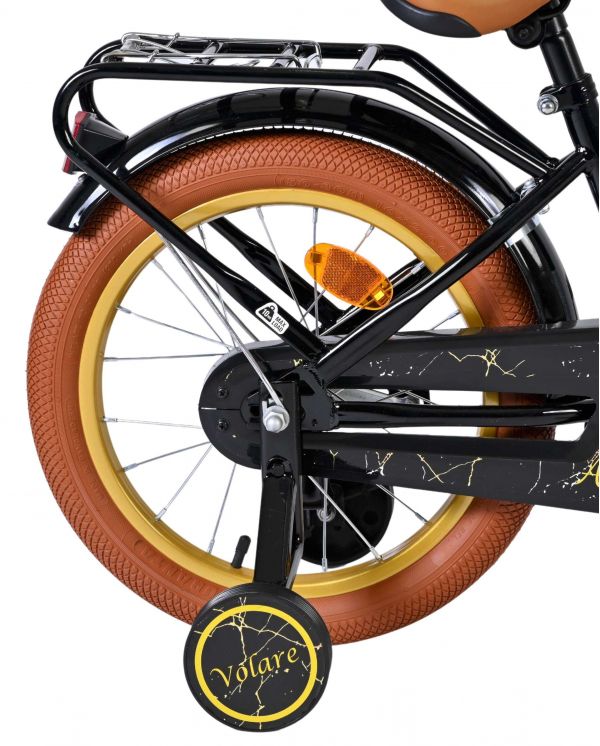 Volare Ashley Kinderfiets - Meisjes - 16 inch - Zwart