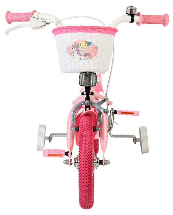 Volare Unicorn Kinderfiets - Meisjes - 12 inch - Roze