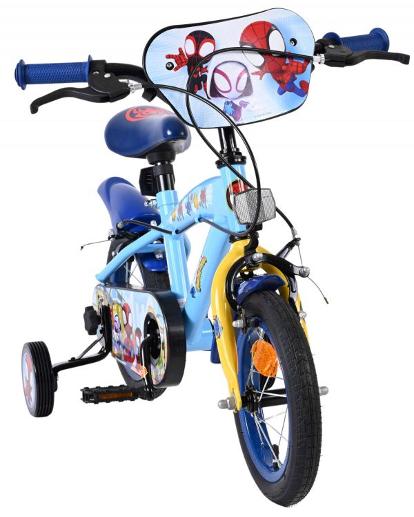 Spidey Kinderfiets - Jongens - 12 inch - Blauw - Twee handremmen