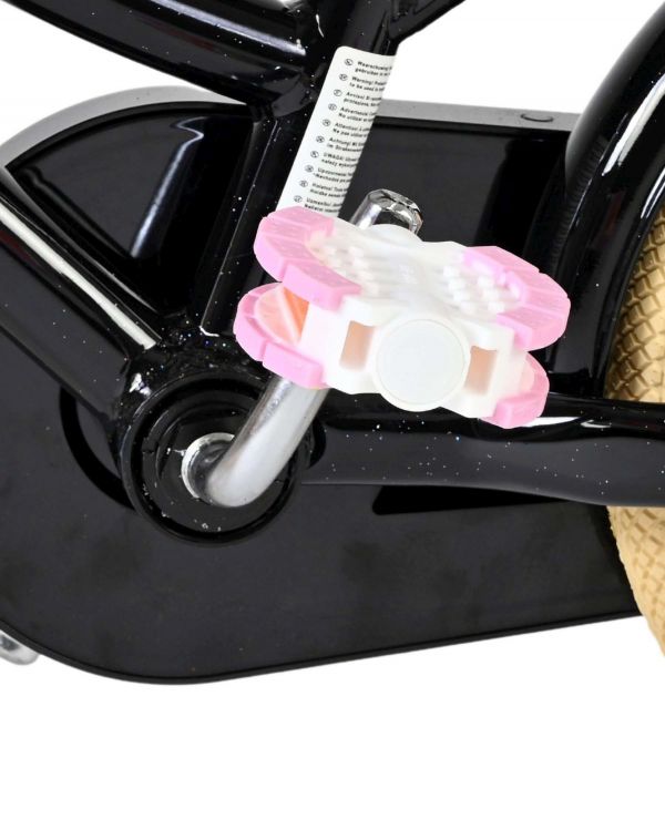 Volare Excellent Kinderfiets - Meisjes - 12 inch - Zwart