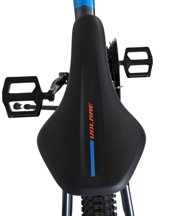 Volare Boost Kinderfiets - 24 inch - Blauw Oranje - 21 versnellingen