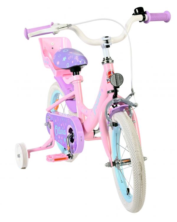 Volare Olivia Kinderfiets - Meisjes - 14 inch - Roze