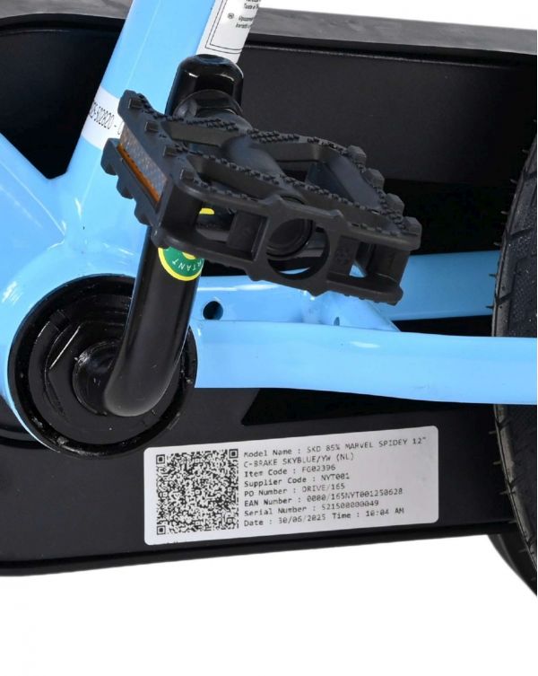 Spidey Kinderfiets - Jongens - 12 inch - Blauw