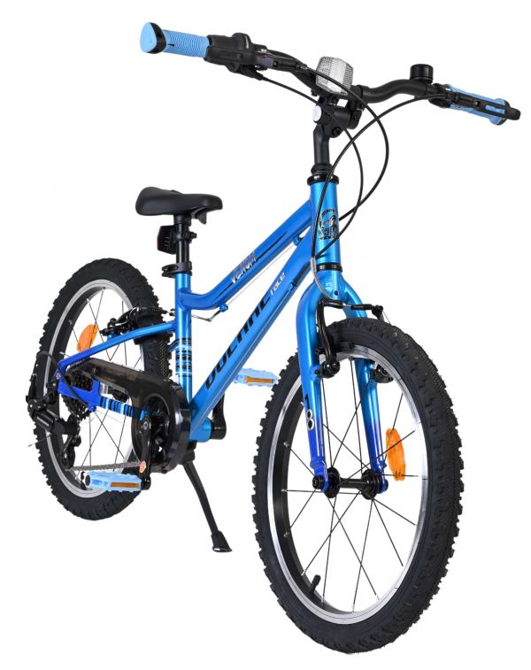 Volare Venom Kinderfiets - Jongens - 18 inch - Blauw - 6 Speed - Twee handremmen