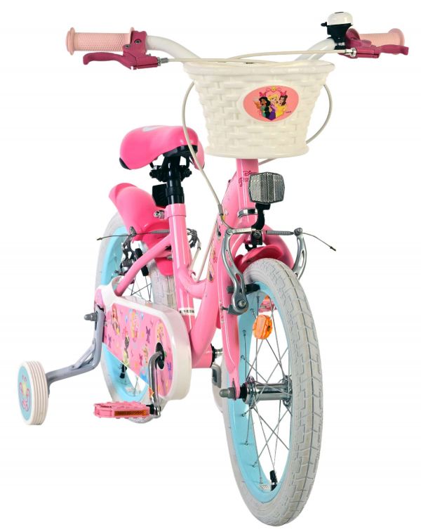 Disney Princess Kinderfiets - Meisjes - 16 inch - Roze - Twee Handremmen Disney Princess Kinderfiets - Meisjes - 16 inch - Roze - Twee Handremmen