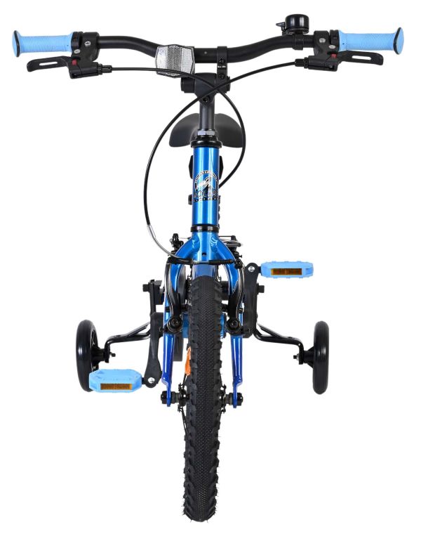 Volare Venom Kinderfiets - Jongens - 14 inch - Blauw - Twee handremmen