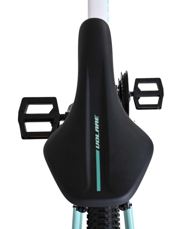 Volare Boost Kinderfiets - 26 inch - Wit Mintgroen - 21 versnellingen