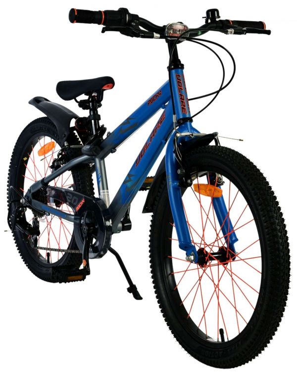 Volare Rocky Kinderfiets - 20 inch - 7 speed - Blauw Volare Rocky Kinderfiets - 20 inch - 7 speed - Blauw