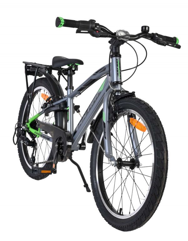 Volare Explorer Kinderfiets - 20 inch - Donkergrijs - 7 Speed