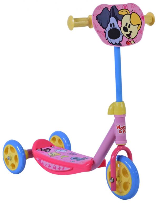 Woezel & Pip step - Meisjes - Roze Blauw Geel