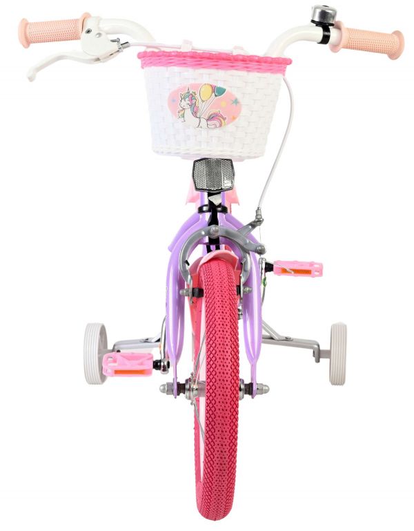 Volare Unicorn Kinderfiets - Meisjes - 14 inch - Paars