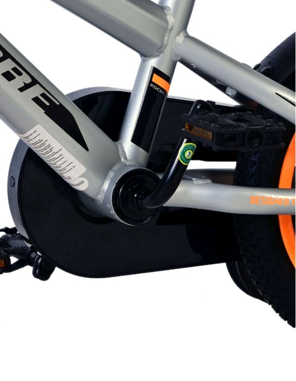 Volare Rocky Kinderfiets - Jongens - 12 inch - Grijs