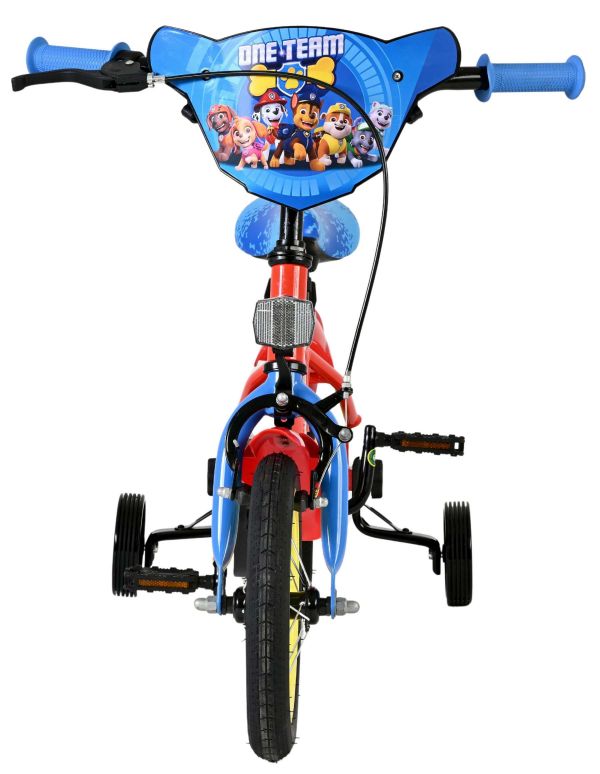 Paw Patrol Kinderfiets - Jongens - 12 inch - Rood/Blauw