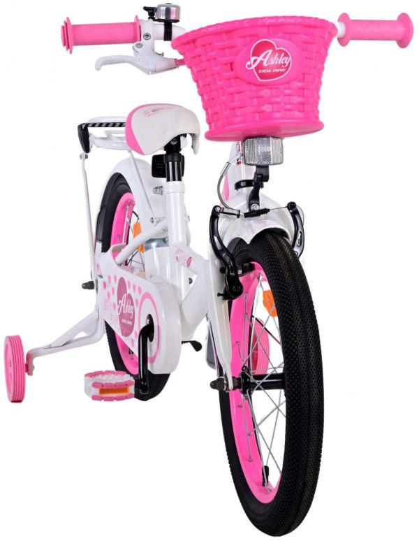 Volare Ashley Kinderfiets - Meisjes - 16 inch - Wit Volare Ashley Kinderfiets - Meisjes - 16 inch - Wit