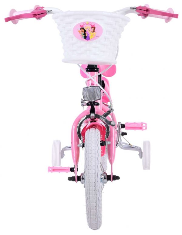 Magic Royals Kinderfiets - Meisjes - 12 inch - Roze - Twee Handremmen