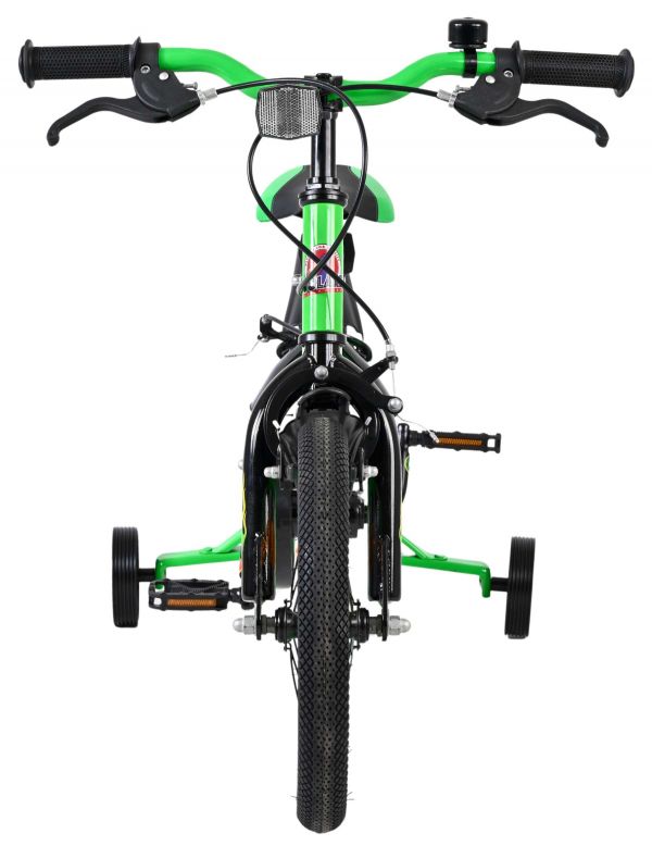 Volare Strike Kinderfiets - Jongens - 14 inch - Groen - Twee handremmen
