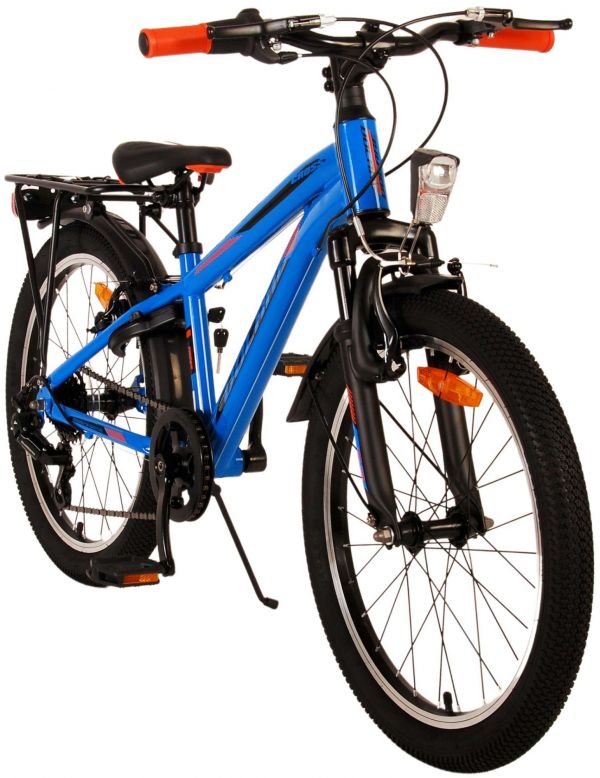 Volare Cross Kinderfiets - Jongens - 20 inch - Blauw - 6 versnellingen Volare Cross Kinderfiets - Jongens - 20 inch - Blauw - 6 versnellingen