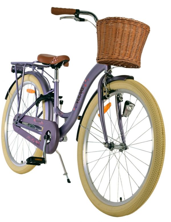 Volare Blossom Kinderfiets - Meisjes - 26 inch - Paars