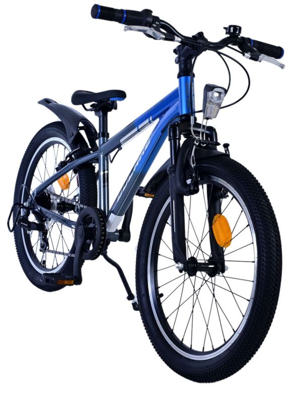 Volare XC Race Kinderfiets - 20 inch - Blauw Grijs - 7 versnellingen