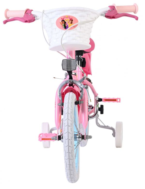 Magic Royals Kinderfiets - Meisjes - 14 inch - Roze - Twee handremmen