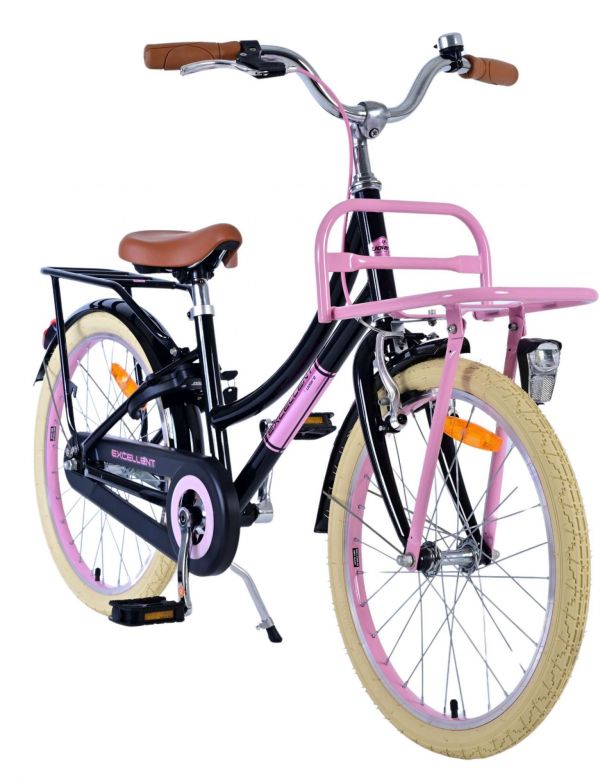 Volare Excellent Kinderfiets - Meisjes - 20 inch - Zwart