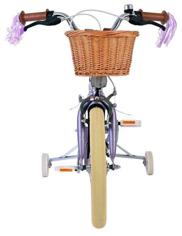 Volare Blossom Kinderfiets - Meisjes - 16 inch - Paars - Twee Handremmen