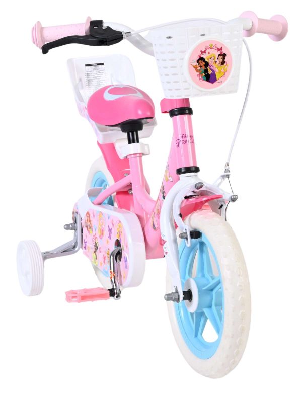 Disney Princess  Kinderfiets - Meisjes - Mag Wheels - 12 inch - Roze