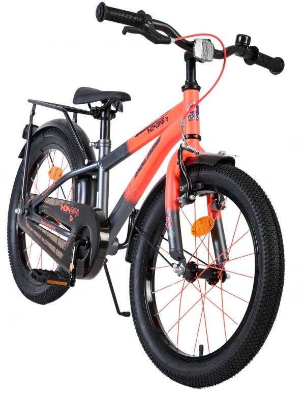 Volare Thombike Kinderfiets - Jongens - 18 inch - Oranje Grijs