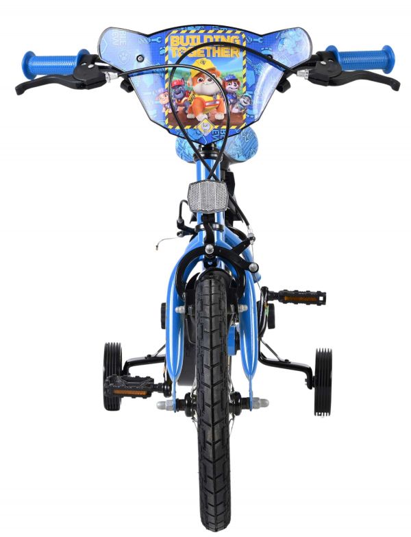 Paw Patrol -Rubble & Crew Kinderfiets - Jongens - 14 inch - Blauw - Twee handremmen