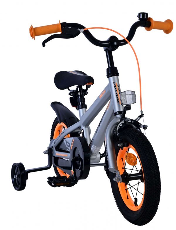 Volare Rocky Kinderfiets - Jongens - 12 inch - Grijs Volare Rocky Kinderfiets - Jongens - 12 inch - Grijs