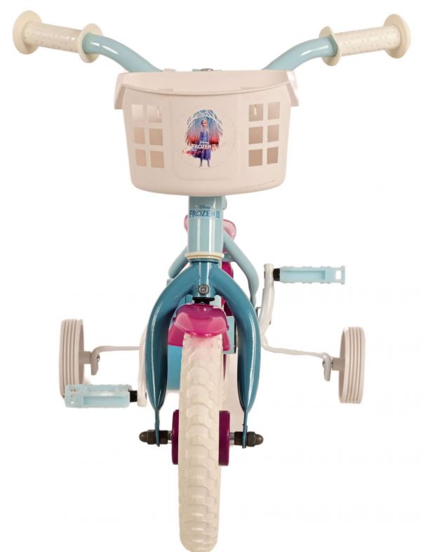Disney Frozen 2 Kinderfiets - Meisjes - 10 inch - Blauw/Paars - Doortrapper