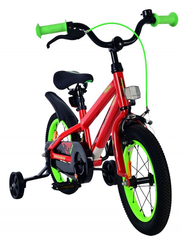 Volare Rocky Kinderfiets - Jongens - 14 inch - Rood Volare Rocky Kinderfiets - Jongens - 14 inch - Rood