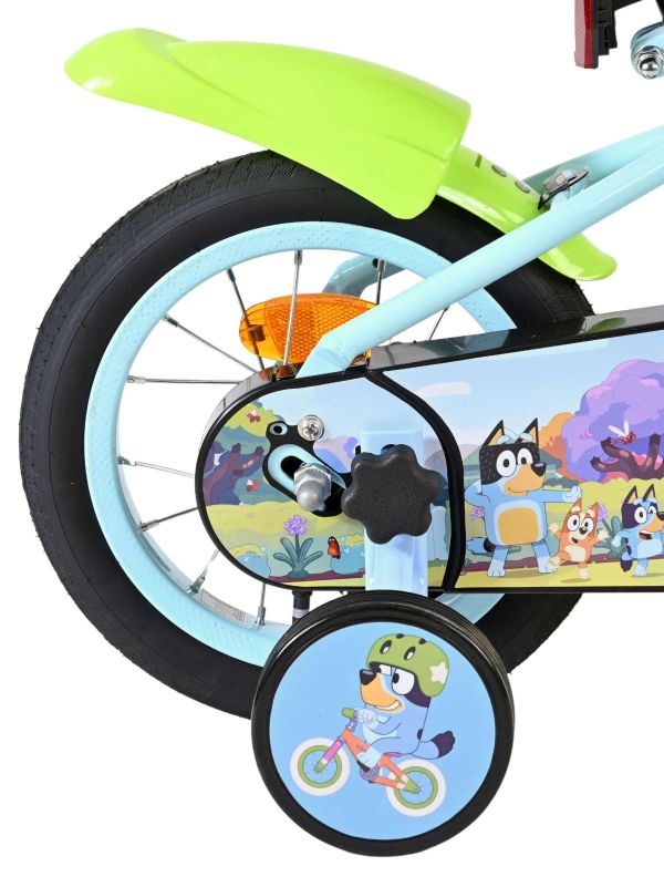Rubble & Crew - Kinderfiets - Jongens - 12 inch - Blauw Rubble & Crew - Kinderfiets - Jongens - 12 inch - Blauw