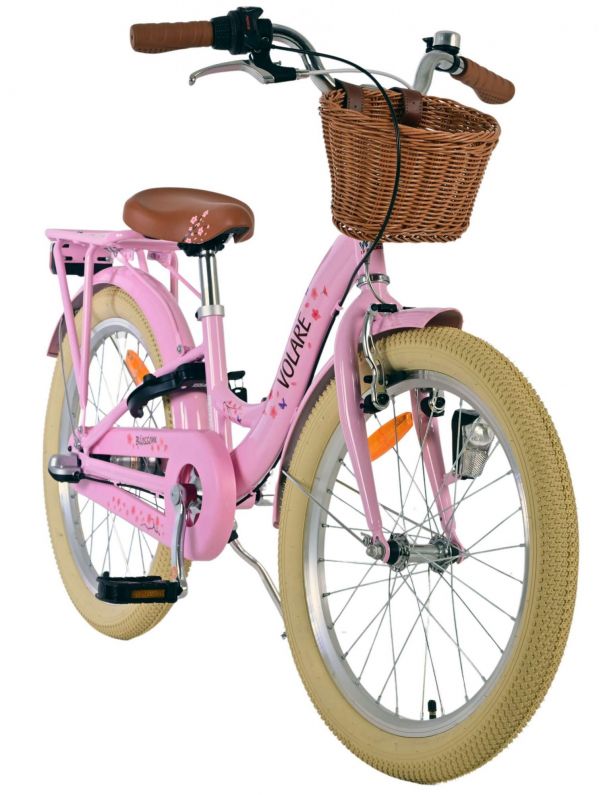 Volare Blossom Kinderfiets - Meisjes - 20 inch - Roze - Shimano Nexus 3