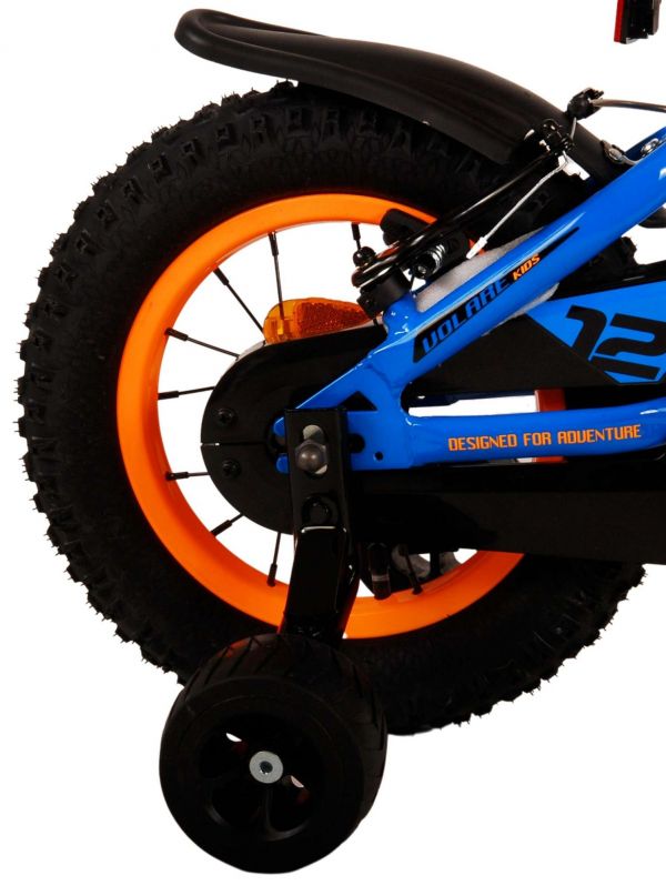 Volare Rocky Kinderfiets - Jongens - 12 inch - Blauw - Twee handremmen